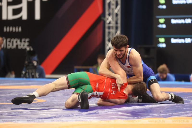 Чемпионы Беларуси по греко-римской борьбе определились в Гродно