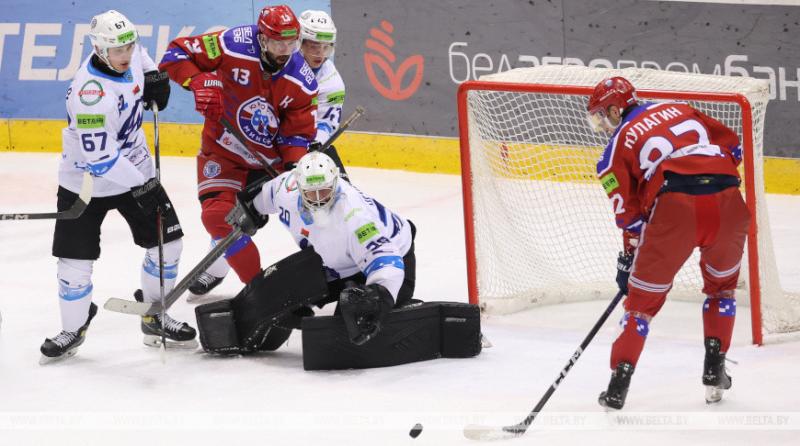 Hokkeisty junosti nanesli dinamo molodechno pervoe porazhenie v sezone ekstraligi f8818b3.jpg