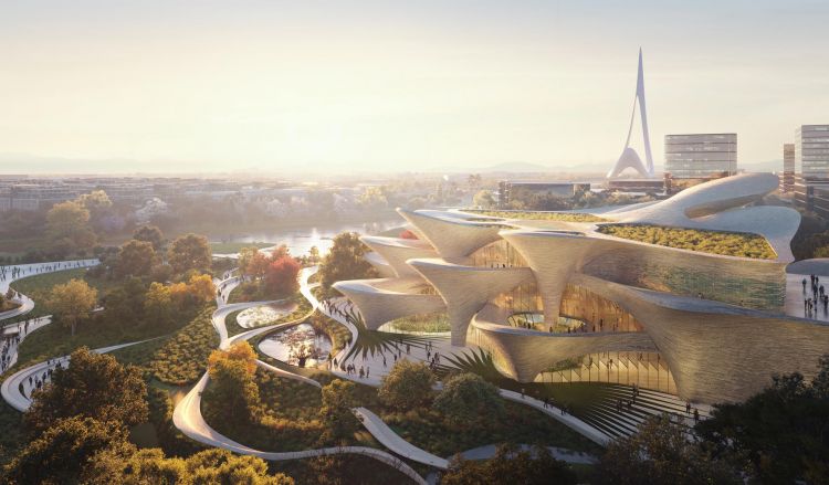 Каким будет научный центр в Ташкенте от известного архбюро Zaha Hadid3